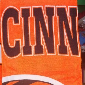 Bengals Stripes Beach Towel By NFL